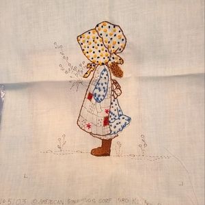 Vintage Hollie Hobbie Fun With Needlepunch Embroidry Kit